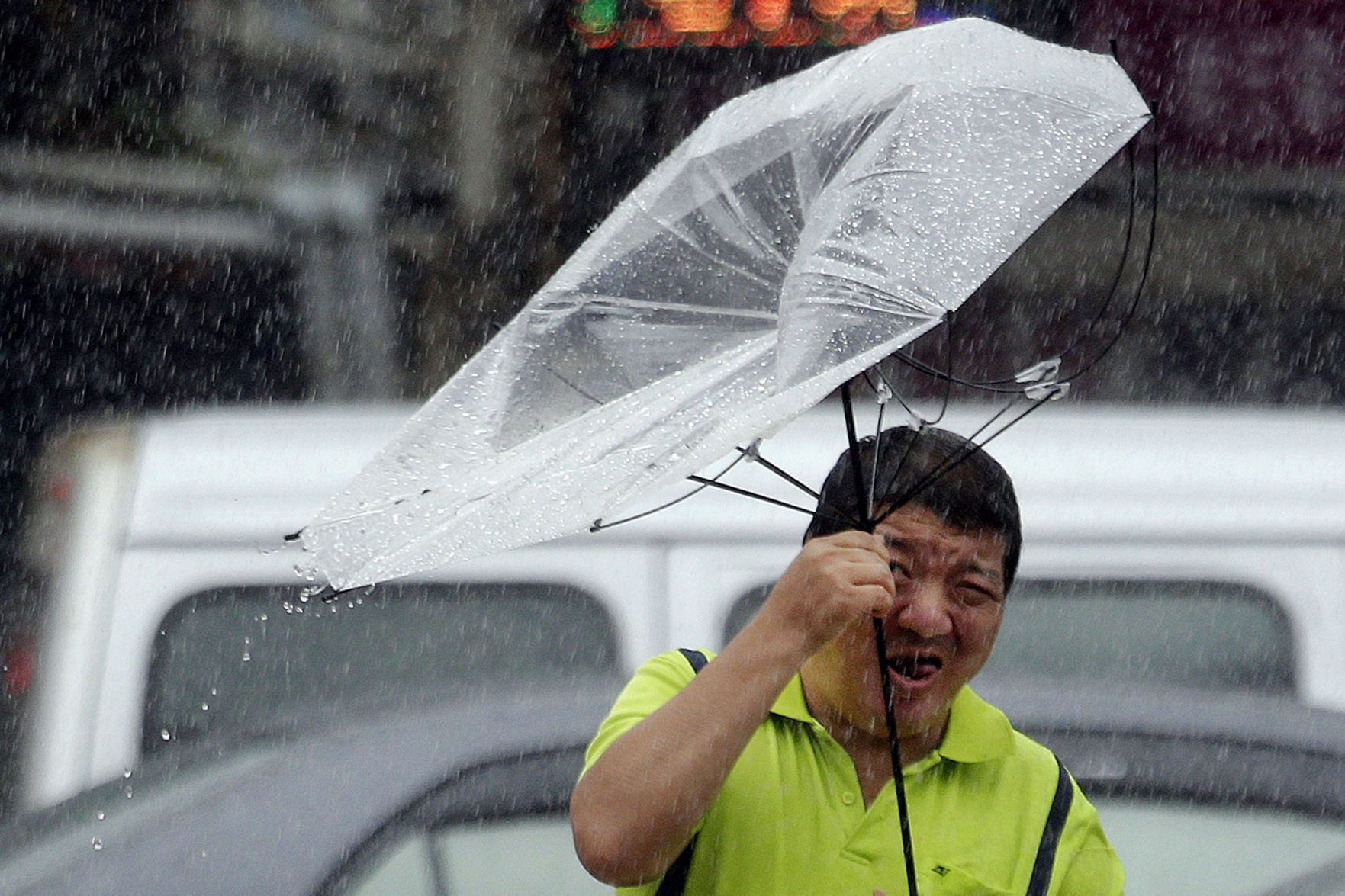 APTOPIX Taiwan Typhoon